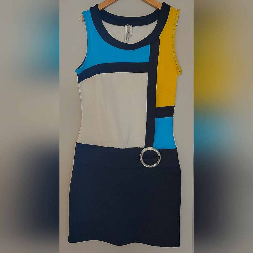 Colour Block Dress